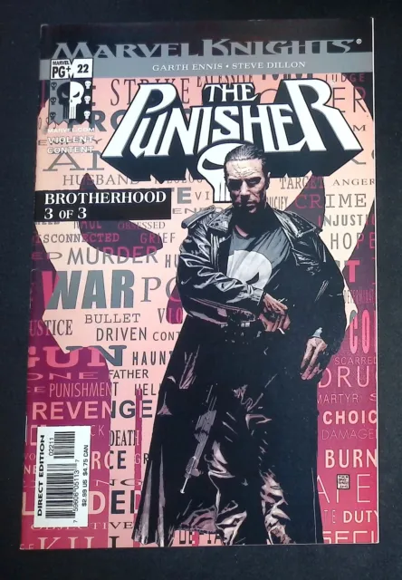 The Punisher #22 Marvel Knights Garth Ennis Steve Dillon VF