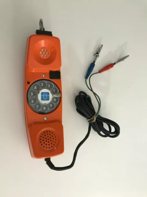 🦊 Ancien Téléphone Testeur De Ligne PTT France Telecom Orange Vintage