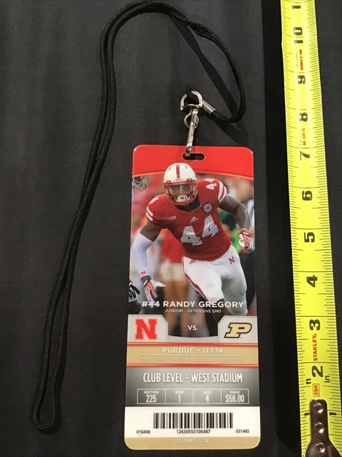 2014 Nebraska Cornhuskers v Purdue Boilermakers College Football Ticket Pass