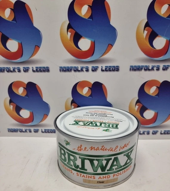 Smalto cera Briwax trasparente 400 g cera naturale, pulisce e lucida lucentezza naturale