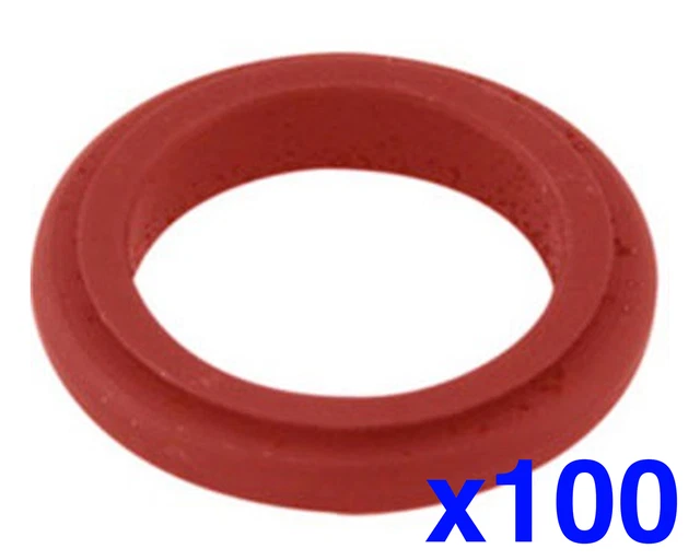 Go Kart Lega 17mm Stub Asse Ruota Spacer 5mm Rosso X 100 Kart Corsa