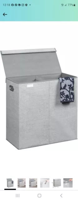 MDesign Cesto Laundry Grey