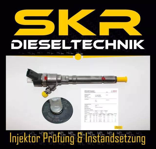 Bosch Einspritzdüse 0445110064 Injektor 0986435147 Hyundai 2.0 Kia Carens