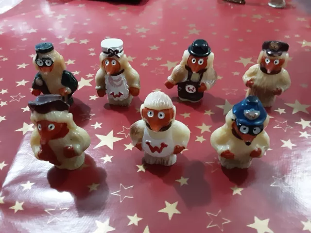 Wombles Pencil Toppers vintage full set
