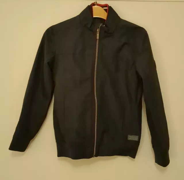 Boys Blue Jasper Conran (Debenhams) Bomber Jacket. 10 yrs.