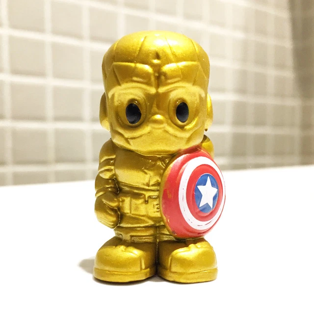 MARVEL SERIES Ooshies Limited Edition Golden Captain America