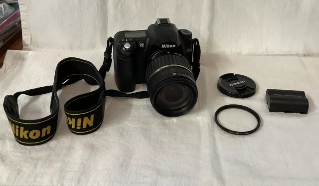 Nikon D50 6.1 MP Digital SLR Camera w/ Tamron AF 18-200mm f/1:3.5-6.3 (IF) Macro