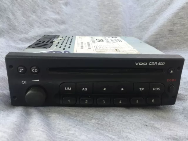 Opel VDO CDR 500 CD Tigra A Corsa B Vectra B Omega B 24469302 Auto Radio