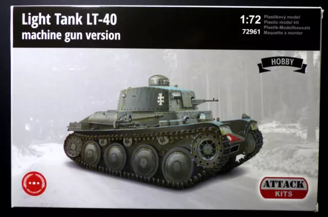 ATTACK Kits 72961 - 1:72 Light Tank LT-40 machine gun version