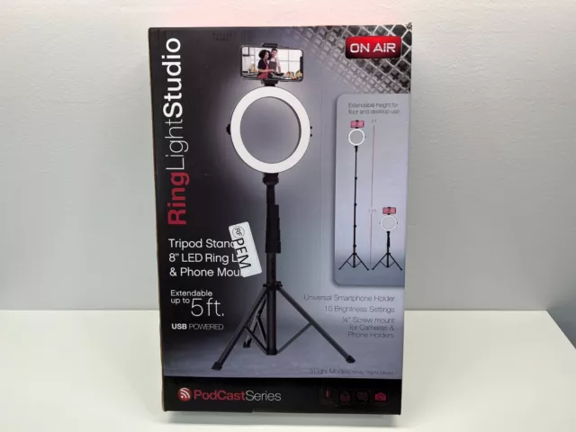 Neewer 18" LED Ring Light 85W 5500K Dimmable Ring Light Kit for Studio Shooting Neewer 18" LED Ring Light 85W 5500K Dimmable Ring Light Kit for Studio Shooting