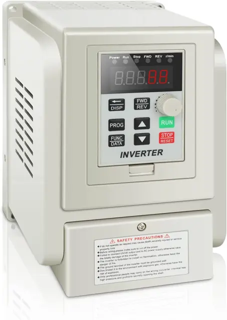 Variable Frequency Drive 2.2Kw 3HP AC 220V 12A VFD Inverter Single Phase Input t