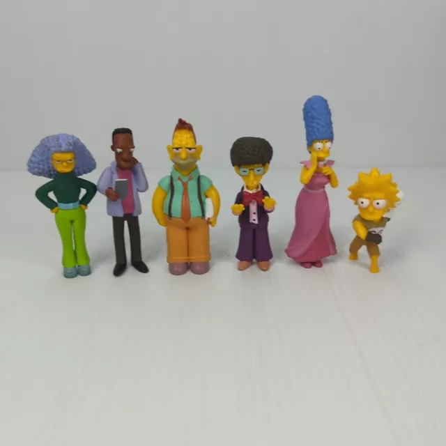 The Simpsons Greeting's from Springfield 2006 Character Figurines bundle x 6