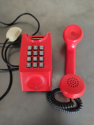 Telefono fisso a disco vintage Design 1970 CHICCO TS SAFNAT Mod 