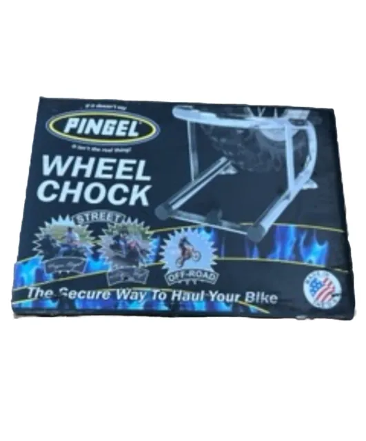 Pingel Removal Wheel Chock, Wheel Stand For Motorcycle 3-1/2" WC350