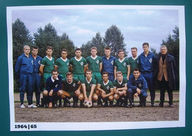 Grand Fanion SV Werder Bremen - Allemande Meister 1965 - DFB