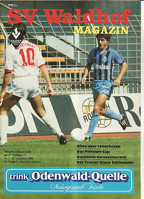 Bayer Bl 85/86 Bayer 04 Leverkusen Vfl Bochum 