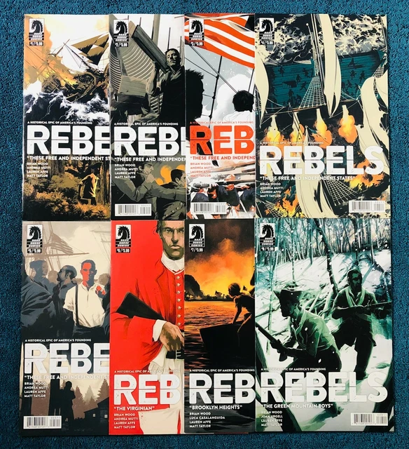 Rebels #1-8 Dark Horse Comic Book Lot/ Series Run