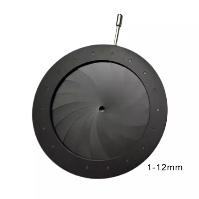 Adjustable Iris Diaphragm Camera Diaphragm 1-60 mm