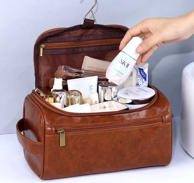 Trousse De Toilette Homme Grande Capacité Imperméable - Baizenville Noir - Sacoche De Voyage