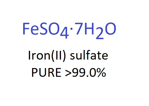 Ferrous Sulfate heptahydrate powder - FeSO4(H2O)7 - Iron (II) Sulfate