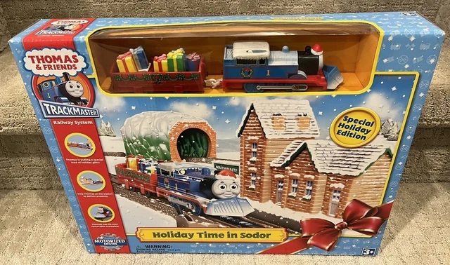 THOMAS & FRIENDS Trackmaster Holiday Time At Sodor set giocattoli di ...