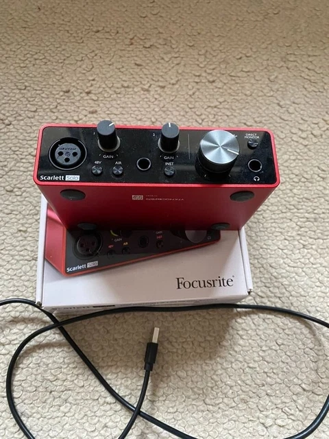 Carte son Focusrite Scarlett Solo 3rd Gen 3