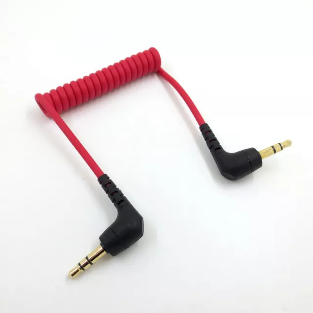 3.5mm TRS Audio Cable For Canon Nikon DSLRs And Other Compatible Rode SC2