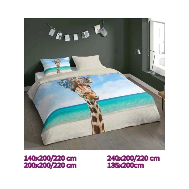 Pure set biancheria da letto COOL GIRAFFE federa federa a scelta multipla vidaXL