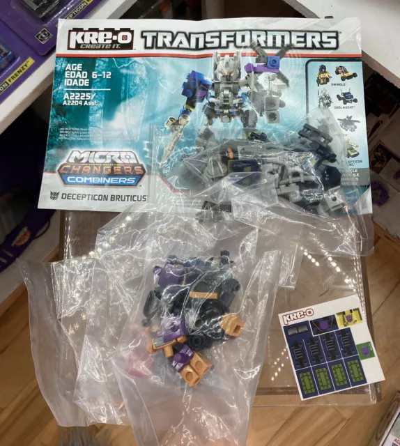 Kre-o Transformers Combaticon Bruticus Micro-Changers Combiners Toy Figures
