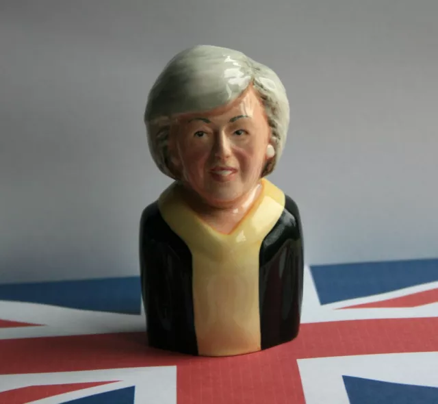 BAIRSTOW MANOR COLLECTABLES - THERESA MAY - CHARACTER JUG 11cm - LTD EDITION