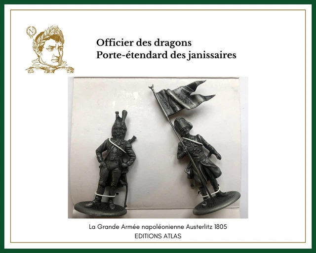 La Grande Armée Napoléonienne - Coffret Atlas : 8 Figurines + 8 Livres + Pièces