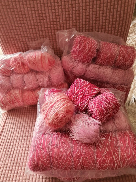 Wollpaket, Basteln, verschiedenes Material, 1030g