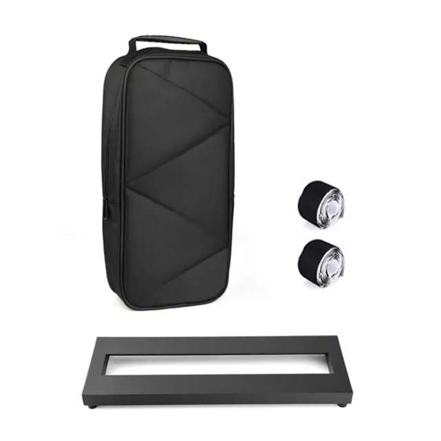 Small Size Guitar Effect Pedal Board  Alloy Pedalboard 15×4.9 Inch K7Q6