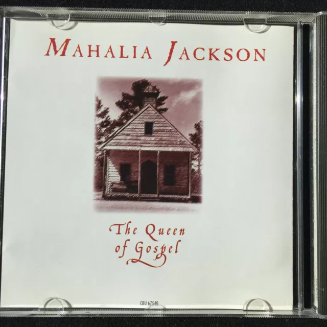 Mahalia Jackson・The Queen of Gospel・CD ℗1998 Sony・Good & fully playable! 3