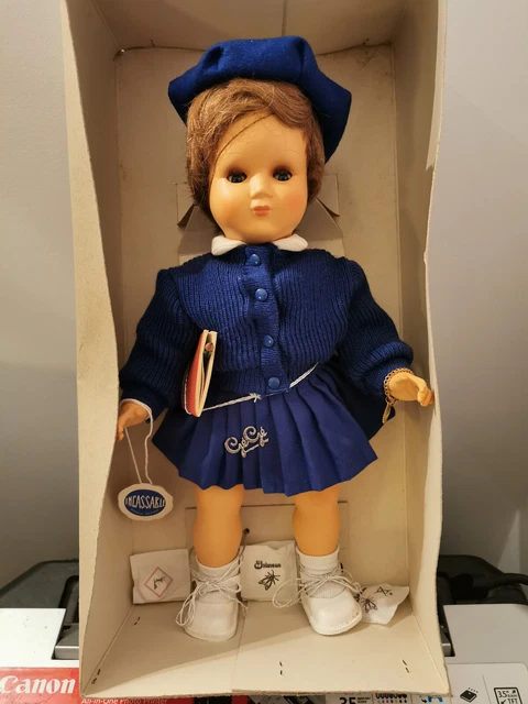 EVELYNE, Poupée Ancienne GEGE Petite Fille de France n°6 non jouée en boîte