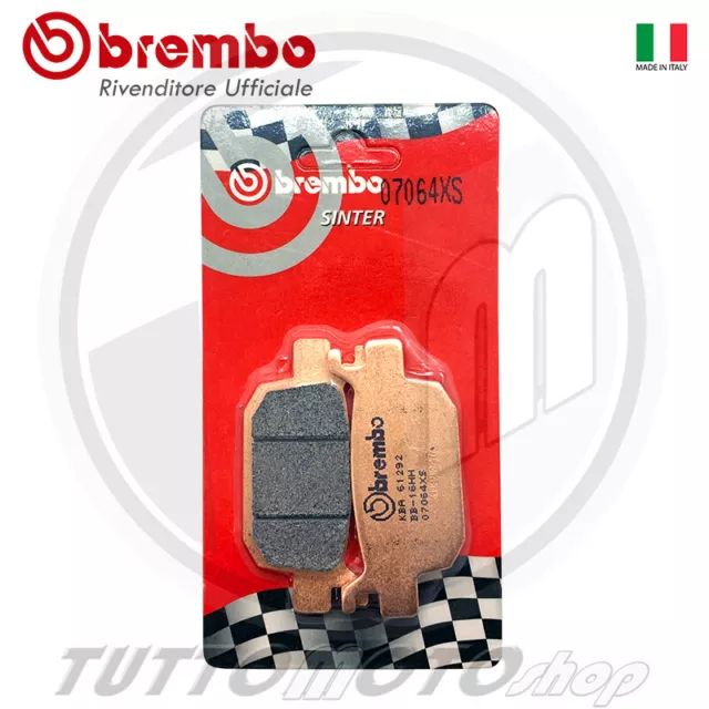 PASTIGLIE FRENO POST. BREMBO SINTERIZZATE HONDA SH 300 i ABS 2015-2019 SH300