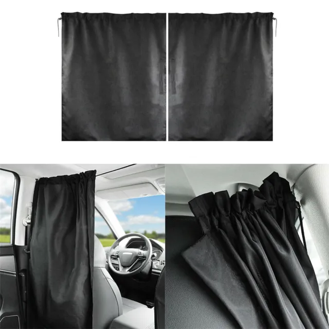 Car Divider Curtains Sun Shade Sun Shades Side Window Covers Privacy Travel Nap
