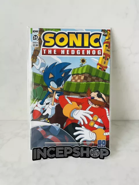 Mavin  Sonic the Hedgehog #32 B Cover IDW SEGA NM Comics Book