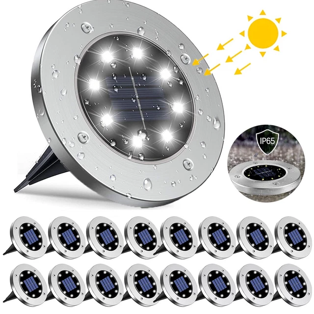 XVZ Solarlampen Für Außen Garten, 2 Stück Solarleuchten Für Außen