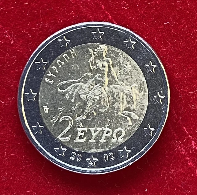2 Euro Munze Griechenland 2002
