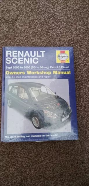 Renault Scenic Haynes Manual 2003-06 1.4 1.6 Petrol 1.5 1.9 TD Workshop Manual