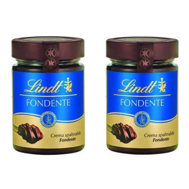 lindt crema spalmabile fondente 2 barattoli x 330g