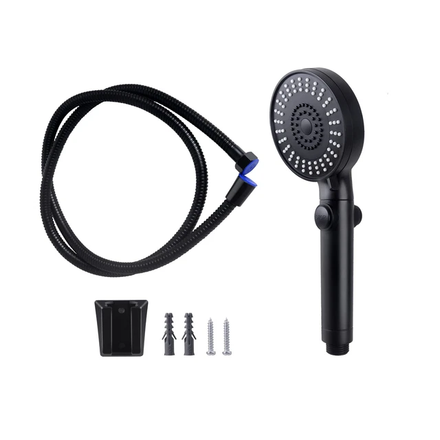 Shower Head w/Hose - Multifunction Handheld Shower Head Replacement Kit w/ ON/On