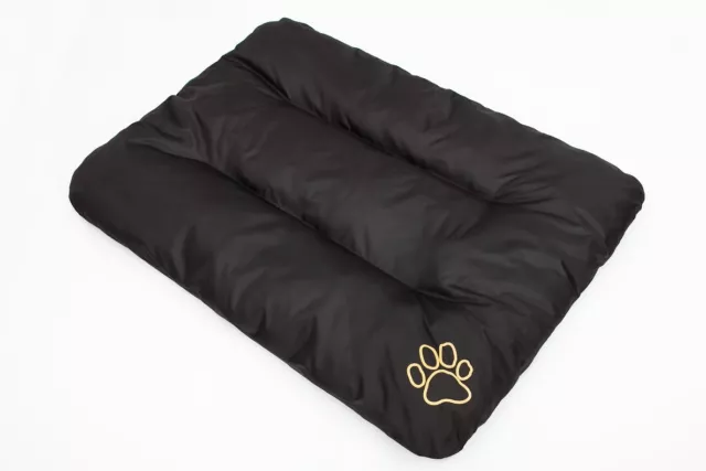 Hundebett ECO Schlafplatz Ruheplatz Hundematratze Hund Kissen R3 115x80 SCHWARZ