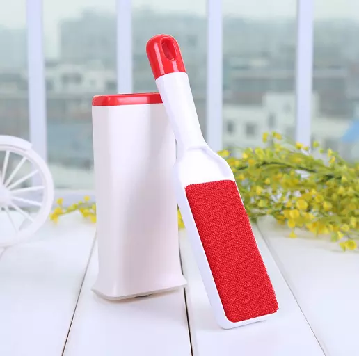 Pet Cat Hair Lint Fur Remover Cleaner Magic Cloth Fluff Fabric Brush Reusable
