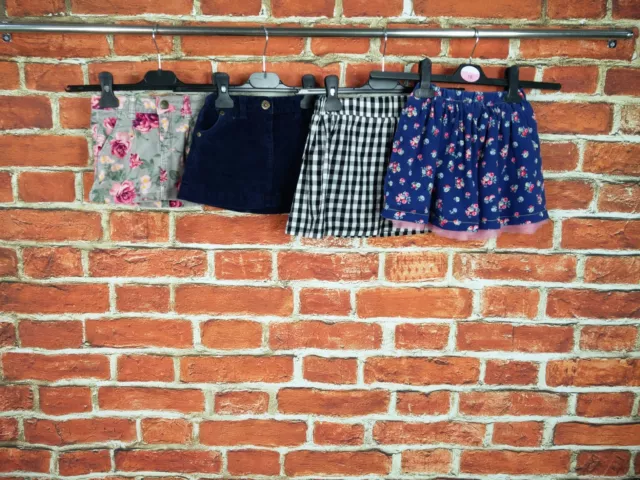 Pacchetto Ragazze Età 2-3 Anni H&M Cath Kidston J Lewis Ecc Gonne Corda Inverno 98Cm