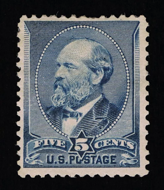 Very Affordable Genuine Scott #216 Fine Mint Og H 1888 Abnc Indigo Garfield