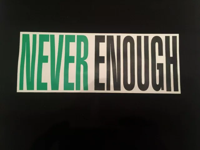 Barbara Kruger - Never Enough - 2019 - Tote Bag - Ed. 200