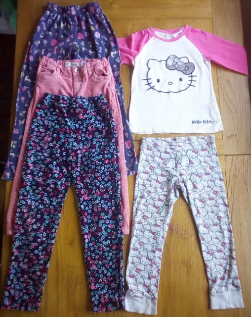 Mädchen Alter 7-8 Kleidung Konvolut Inc Joule Kordel Hose Jeggings Pyjama M&S