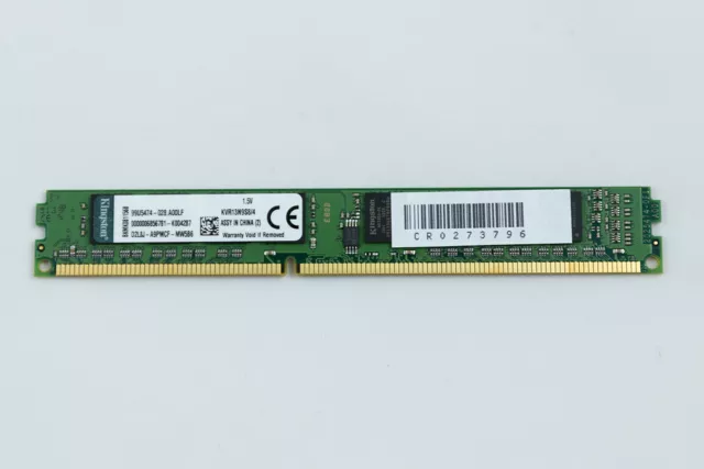 Kingston 4GB DDR3-1333MHz 240-pin KVR13N9S8/4 RAM Modul [Gebraucht]